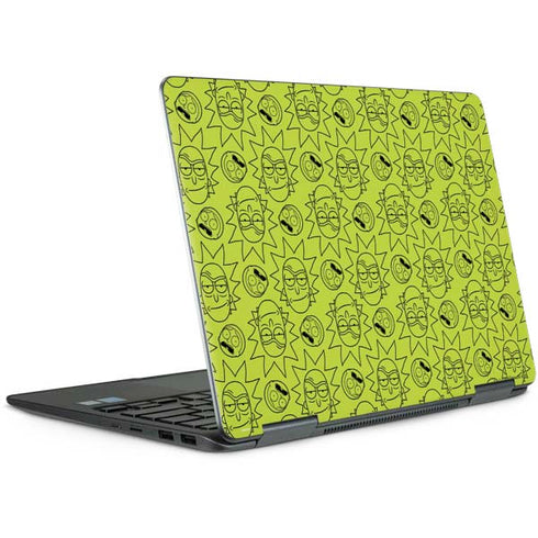 Adult Swim Rick and Morty Rick and Morty All Over Print Notebook 9 Pro 13in (2017) Skin