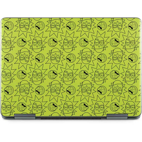 Adult Swim Rick and Morty Rick and Morty All Over Print Notebook 9 Pro 13in (2017) Skin