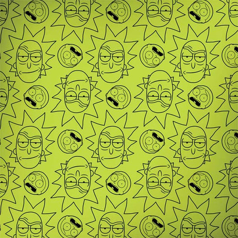 Adult Swim Rick and Morty Rick and Morty All Over Print Notebook 9 Pro 13in (2017) Skin