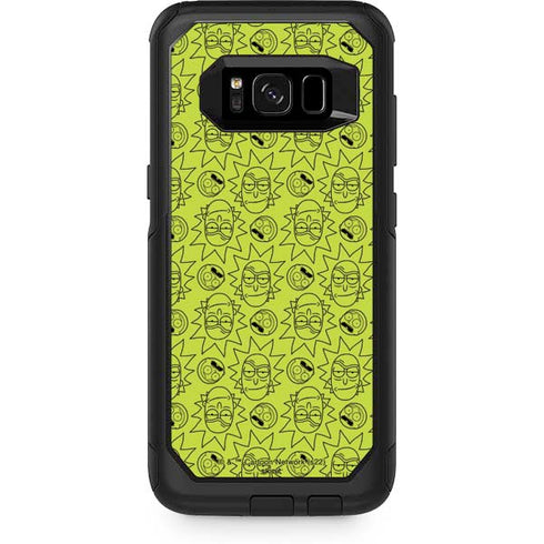 Adult Swim Rick and Morty Rick and Morty All Over Print Otterbox Commuter Galaxy Skin