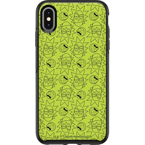 Adult Swim Rick and Morty Rick and Morty All Over Print Otterbox Symmetry iPhone Skin