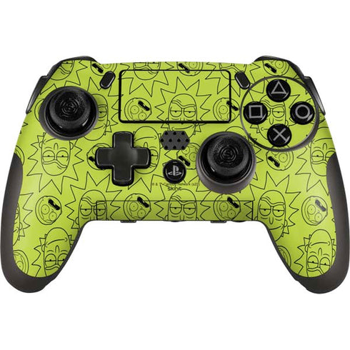 Adult Swim Rick and Morty Rick and Morty All Over Print PlayStation Scuf Vantage 2 Controller Skin