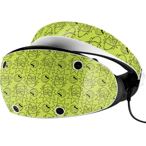 Adult Swim Rick and Morty Rick and Morty All Over Print PlayStation VR2 Skin
