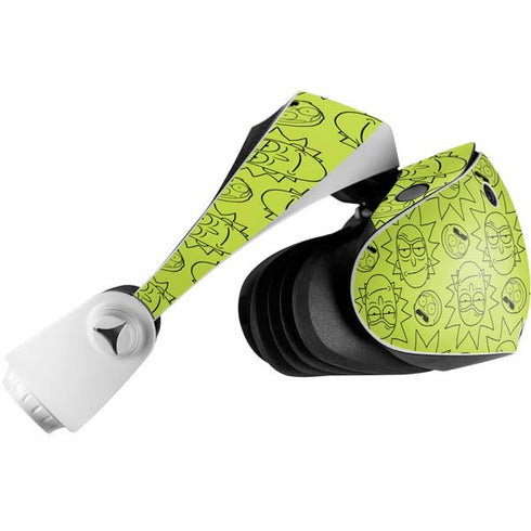 Adult Swim Rick and Morty Rick and Morty All Over Print PlayStation VR2 Skin