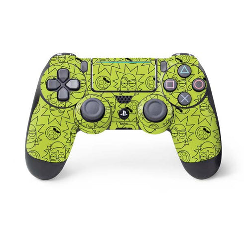 Adult Swim Rick and Morty Rick and Morty All Over Print PS4 Pro/Slim Controller Skin