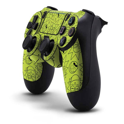 Adult Swim Rick and Morty Rick and Morty All Over Print PS4 Pro/Slim Controller Skin