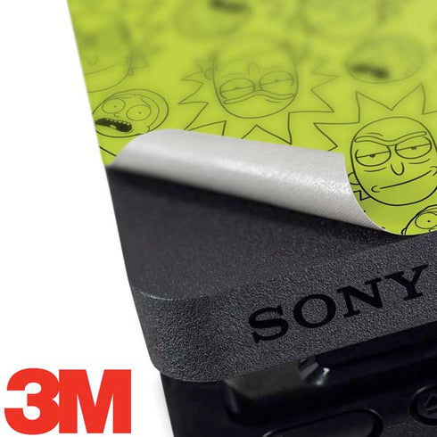 Adult Swim Rick and Morty Rick and Morty All Over Print PS4 Slim Bundle Skin