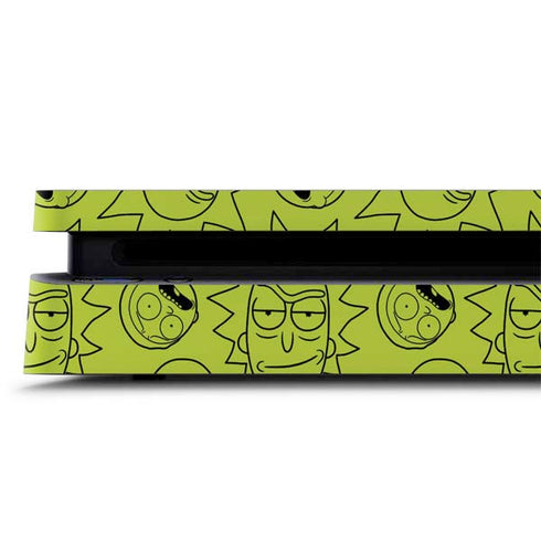 Adult Swim Rick and Morty Rick and Morty All Over Print PS4 Slim Skin
