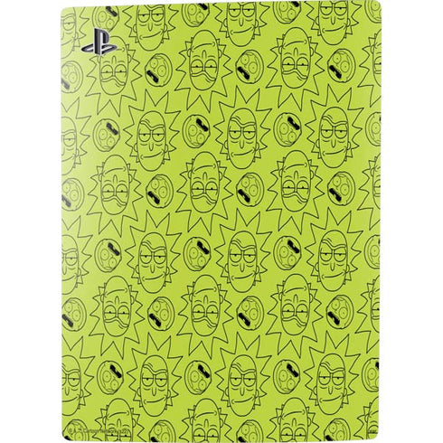 Adult Swim Rick and Morty Rick and Morty All Over Print PS5 Bundle Skin