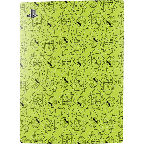 Adult Swim Rick and Morty Rick and Morty All Over Print PS5 Console Skin