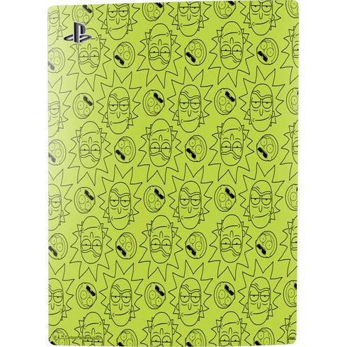Adult Swim Rick and Morty Rick and Morty All Over Print PS5 Digital Edition Console Skin