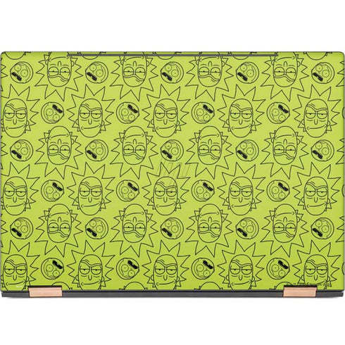 Adult Swim Rick and Morty Rick and Morty All Over Print HP Spectre Skin