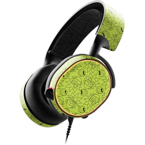 Adult Swim Rick and Morty Rick and Morty All Over Print SteelSeries Arctis 5 Skin