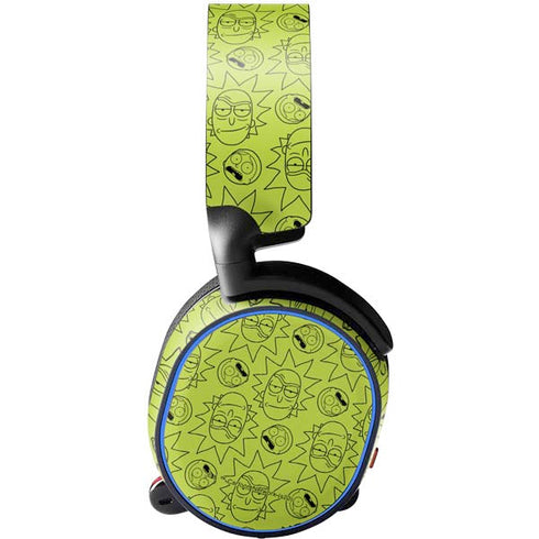 Adult Swim Rick and Morty Rick and Morty All Over Print SteelSeries Arctis 5 Skin