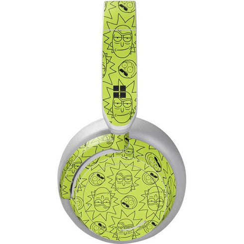 Adult Swim Rick and Morty Rick and Morty All Over Print Surface Headphones Skin