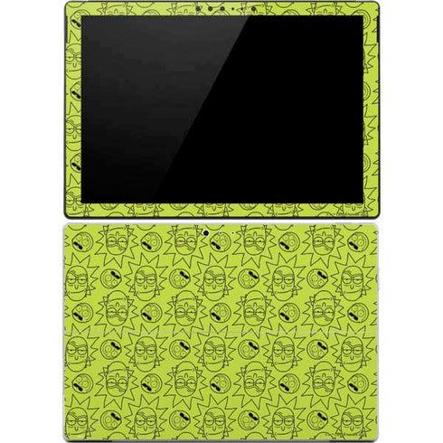 Adult Swim Rick and Morty Rick and Morty All Over Print Surface Pro 4 Skin