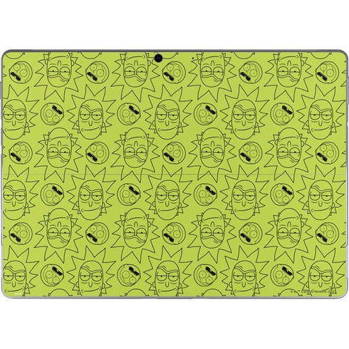 Adult Swim Rick and Morty Rick and Morty All Over Print Surface Pro 8 Skin