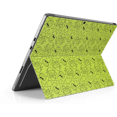 Adult Swim Rick and Morty Rick and Morty All Over Print Surface Pro 8 Skin