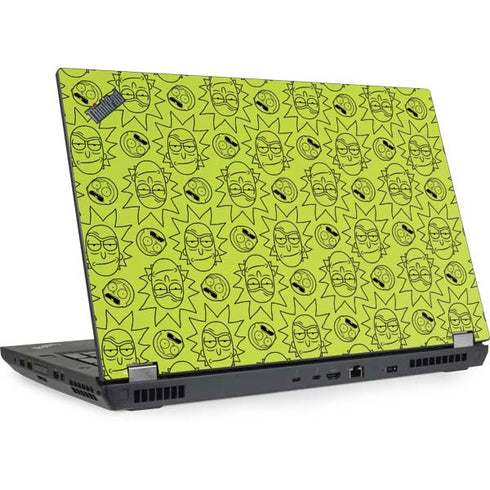 Adult Swim Rick and Morty Rick and Morty All Over Print Lenovo ThinkPad Skin