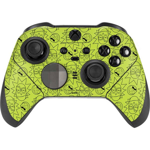 Adult Swim Rick and Morty Rick and Morty All Over Print Xbox Elite Wireless Controller Series 2 Skin
