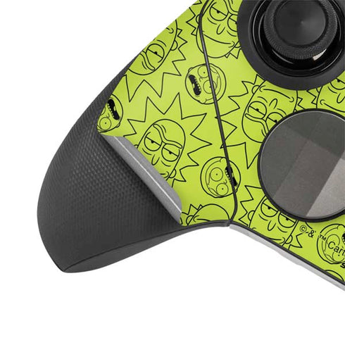 Adult Swim Rick and Morty Rick and Morty All Over Print Xbox Elite Wireless Controller Series 2 Skin