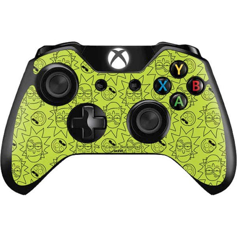 Adult Swim Rick and Morty Rick and Morty All Over Print Xbox One Controller Skin