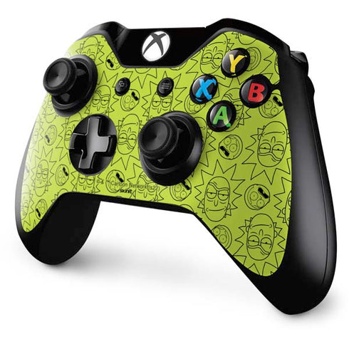 Adult Swim Rick and Morty Rick and Morty All Over Print Xbox One Controller Skin