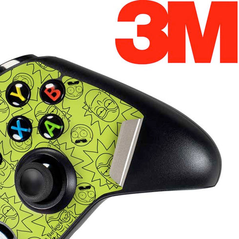 Adult Swim Rick and Morty Rick and Morty All Over Print Xbox One Controller Skin
