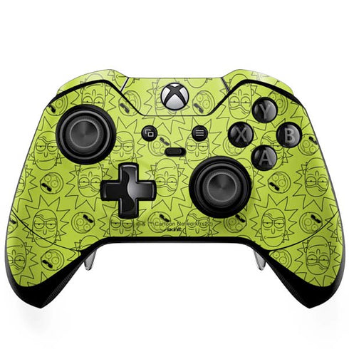 Adult Swim Rick and Morty Rick and Morty All Over Print Xbox One Elite Controller Skin