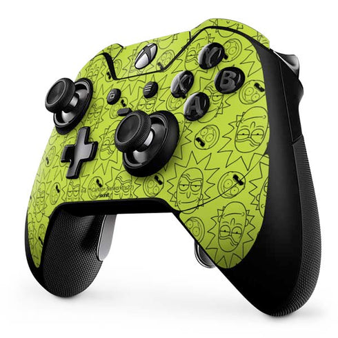 Adult Swim Rick and Morty Rick and Morty All Over Print Xbox One Elite Controller Skin