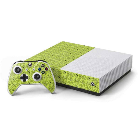 Adult Swim Rick and Morty Rick and Morty All Over Print Xbox One S All-Digital Edition Bundle Skin