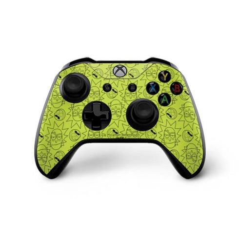 Adult Swim Rick and Morty Rick and Morty All Over Print Xbox One X Controller Skin