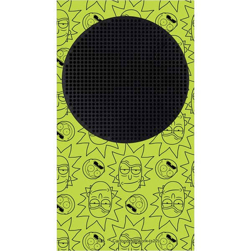 Adult Swim Rick and Morty Rick and Morty All Over Print Xbox Series S Console Skin