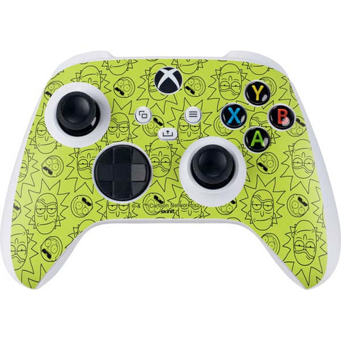 Adult Swim Rick and Morty Rick and Morty All Over Print Xbox Series S Controller Skin