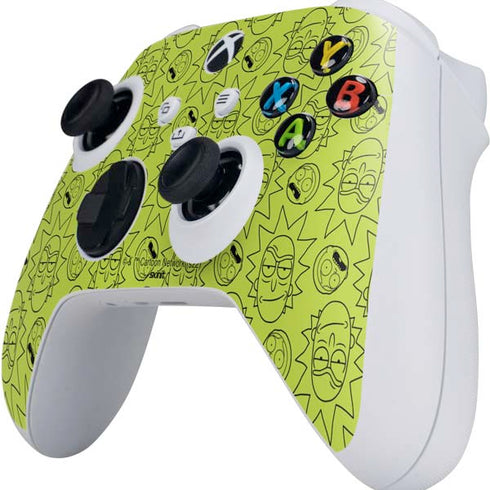 Adult Swim Rick and Morty Rick and Morty All Over Print Xbox Series S Controller Skin