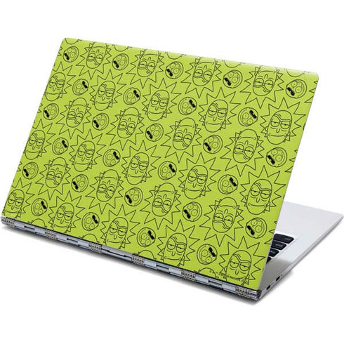 Adult Swim Rick and Morty Rick and Morty All Over Print Yoga 910 2-in-1 14in Touch-Screen Skin