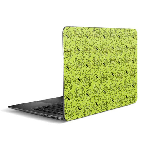 Adult Swim Rick and Morty Rick and Morty All Over Print Zenbook UX305FA 13.3in Skin