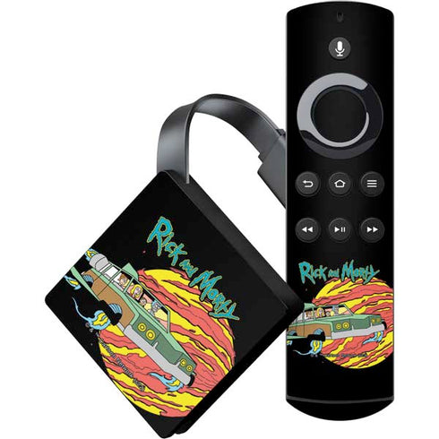 Adult Swim Rick and Morty Family Wagon Amazon Fire TV Skin