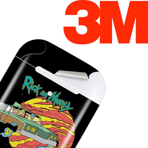 Adult Swim Rick and Morty Family Wagon Apple AirPods 2 Skin