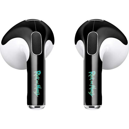 Adult Swim Rick and Morty Family Wagon Apple AirPods (3rd Gen 2021) Skin