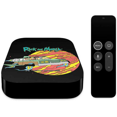 Adult Swim Rick and Morty Family Wagon Apple TV Skin