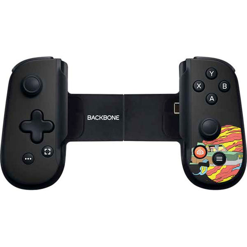 Adult Swim Rick and Morty Family Wagon Backbone One for iPhone Game Controller Skin