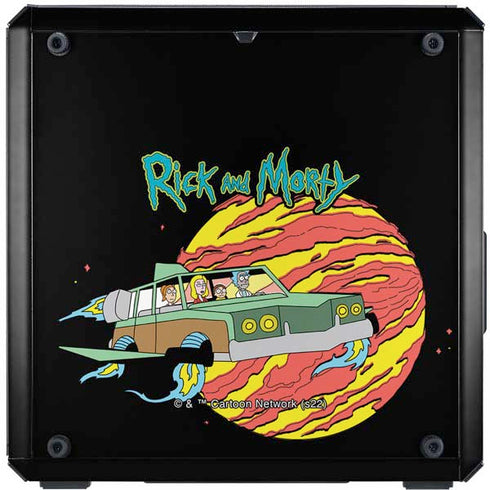 Adult Swim Rick and Morty Family Wagon Cooler Master MasterBox Q300L Mini Tower Skin
