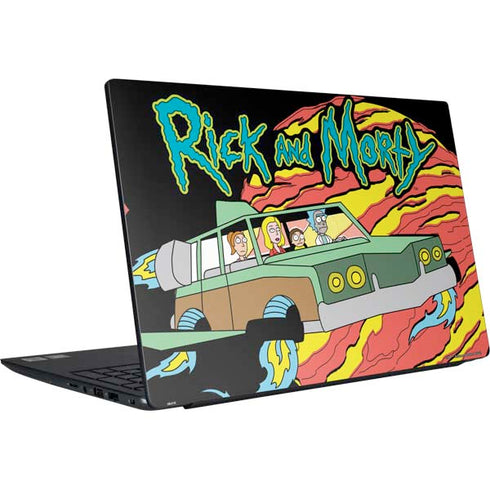 Adult Swim Rick and Morty Family Wagon Dell Vostro Skin