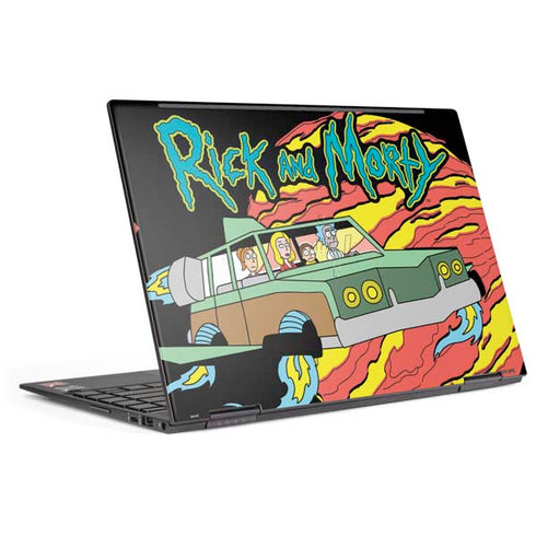 Adult Swim Rick and Morty Family Wagon HP Envy Skin