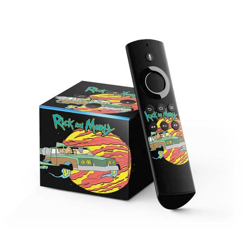Adult Swim Rick and Morty Family Wagon Fire TV Cube Skin