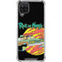 Adult Swim Rick and Morty Family Wagon Galaxy A12 Clear Case