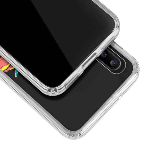 Adult Swim Rick and Morty Family Wagon Galaxy A30 Clear Case