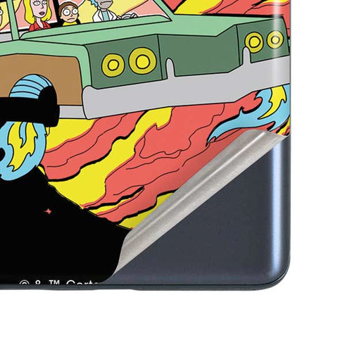 Adult Swim Rick and Morty Family Wagon Galaxy S20 Fan Edition Skin