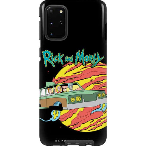 Adult Swim Rick and Morty Family Wagon Galaxy S20 Plus Pro Case